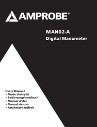 Thumbnail of document Manual - MANO2-A Differential Pressure Manometer up to 2 PSI